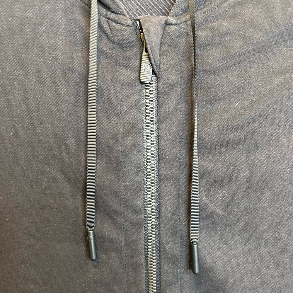 Lululemon Press Pause Hooded Jacket Black - Picture 10 of 10